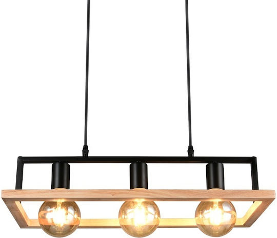 Trio Lighting Black Pendant Ceiling Light