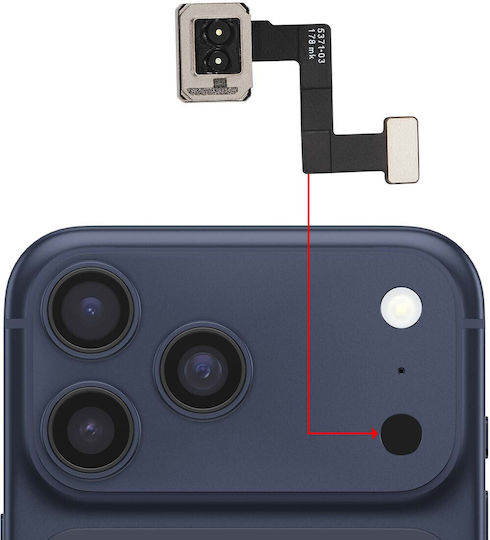 Clappio Replacement Lidar Sensor Flex Cable Iphone 17 Pro Black