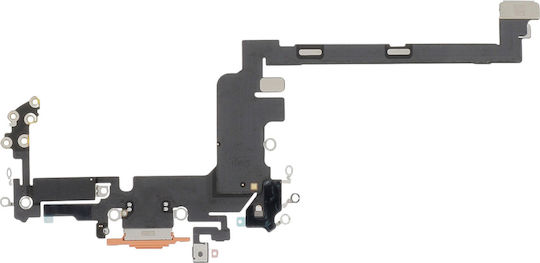 Clappio Usb-c Charging Connector Iphone 17 Pro Integrated Microphone Orange