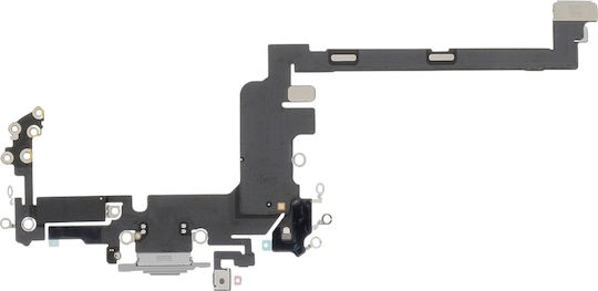 Clappio Usb-c Charging Connector Iphone 17 Pro Integrated Microphone Silver