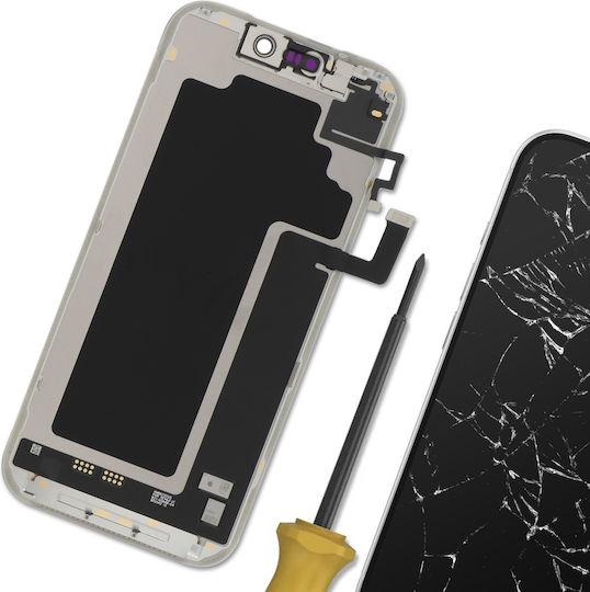 Apple Complete Super Retina Oled Replacement Screen Iphone 17 Pro Service Pack Black