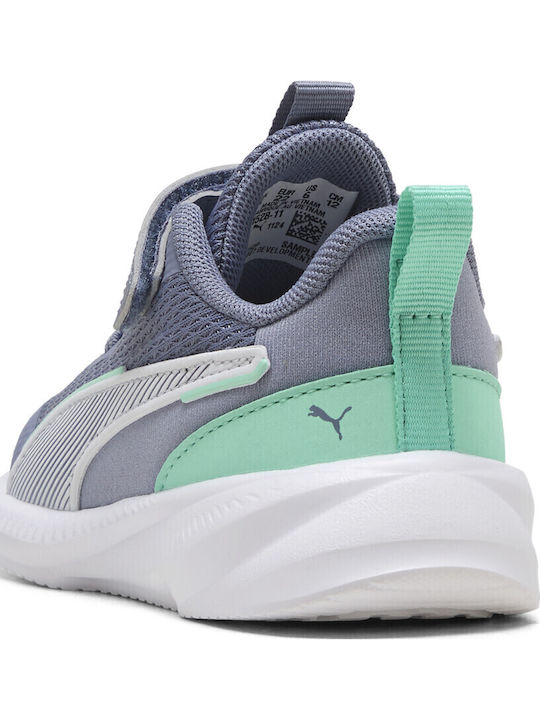 Puma Kinder Sportschuhe Laufen mit Bügel- und Schleifenverschluss Graue