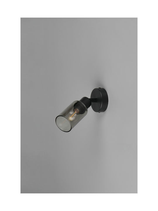 Trio Lighting Mars Μονό Σποτ σε Μαύρο Χρώμα