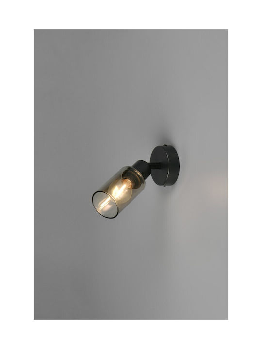 Trio Lighting Mars Μονό Σποτ σε Μαύρο Χρώμα