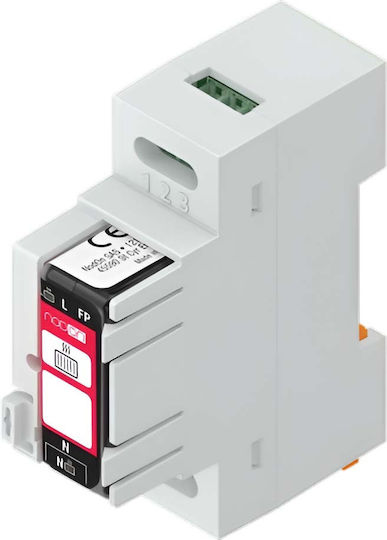 Nodon Din Rail Enclosure V3 Power Version Electrical Modules 14a Ip20 White