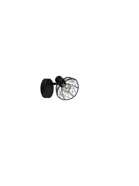 Trio Lighting Μονό Σποτ σε Μαύρο Χρώμα