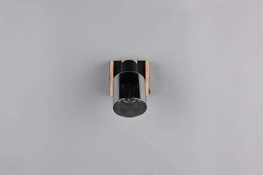 Trio Lighting Single Ceiling & Wall Spot in Black Colour