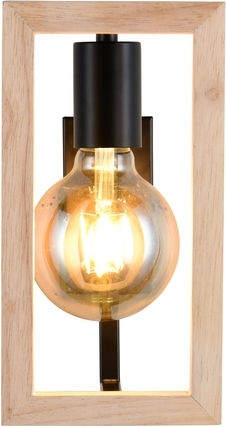 Trio Lighting Modern Black Wall Lamp