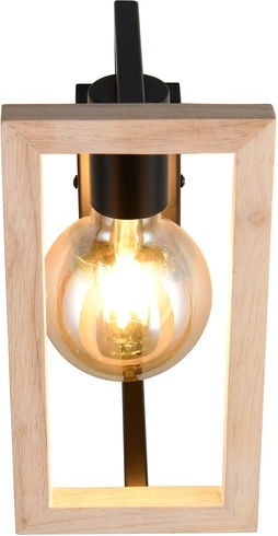 Trio Lighting Modern Black Wall Lamp