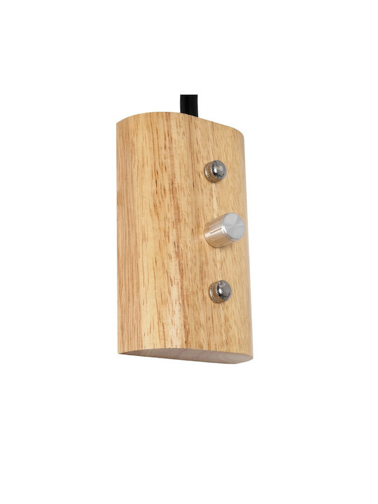 GloboStar Alessia Modern Wall Lamp with E27 Socket Beige 26x29cm