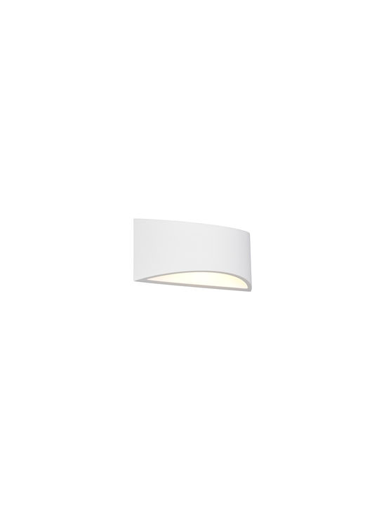 Trio Lighting Wacadia Модерен Светлинен Аплик за Стена Бял