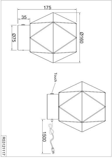 Trio Lighting Lămpi Decorative Pentru Masă Alb Cald