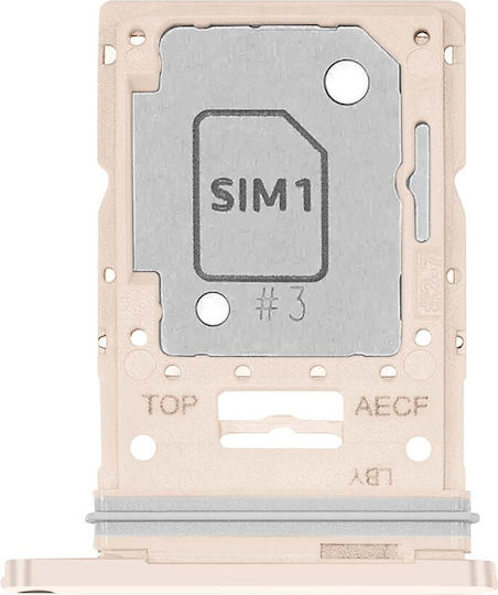 Samsung Original Hybrid Dual Nano Sim Nano Sim Microsd Tray Galaxy A53 Pink
