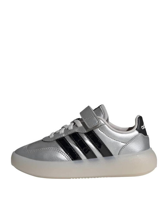 Barreda Decode El C Kids Sneakers with Hoop & Loop Closure Silver