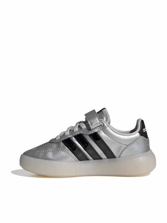 Barreda Decode El C Kids Sneakers with Hoop & Loop Closure Silver