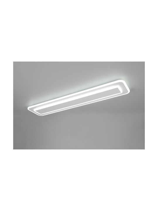 Trio Lighting Riva Таванна Плафониера Бяла