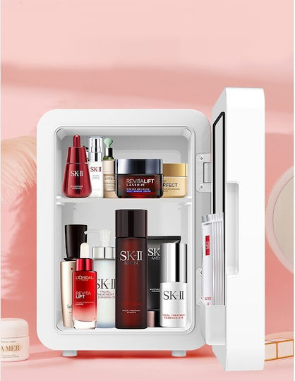 Mini Cosmetic Fridge Alista Home Dual Heating Cooling Function Portable 8l White
