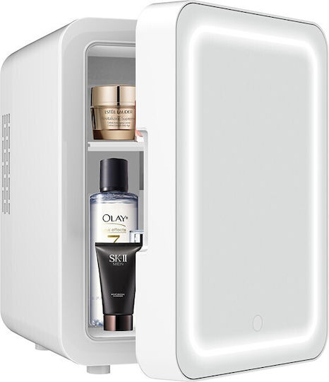 Mini Cosmetic Fridge Alista Home Dual Heating Cooling Function Portable 8l White