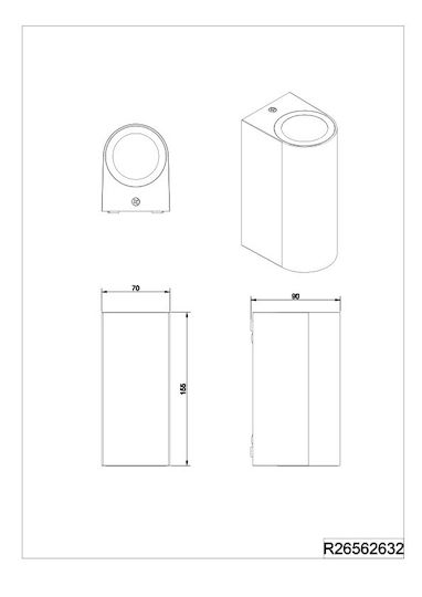 Trio Lighting Стенно Външно Осветително Тяло Черно Trio Lighting Стенно Външно Осветително Тяло Черно