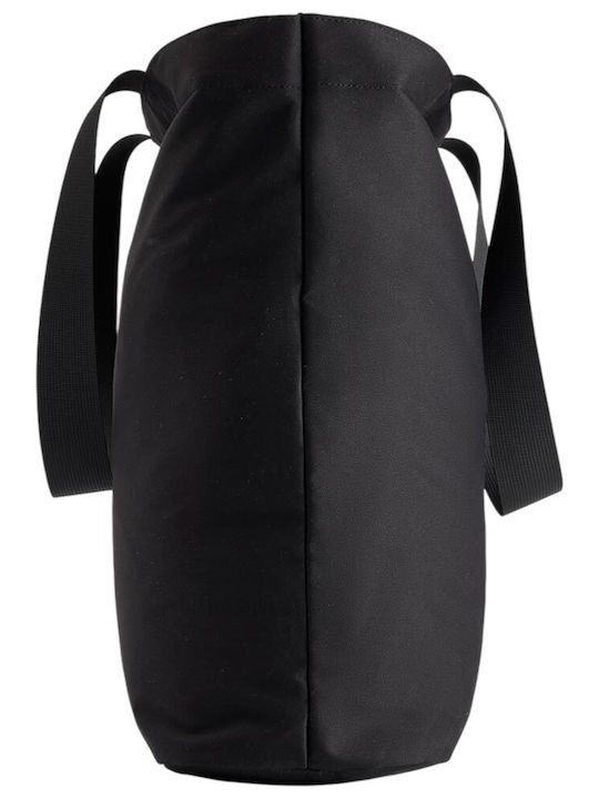 Fabric Women's Shoulder Bag Black