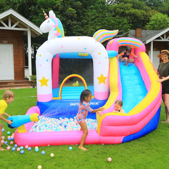 Fun Baby Inflatable With Trampoline