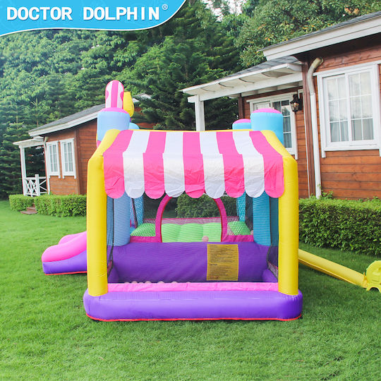 Fun Baby Inflatable With Trampoline & Slide