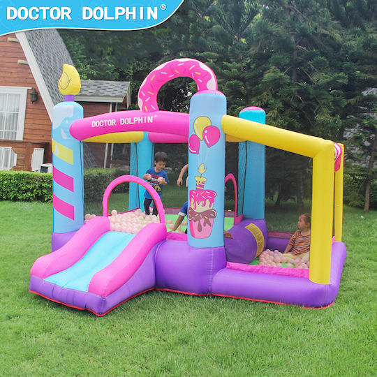 Fun Baby Inflatable With Trampoline & Slide