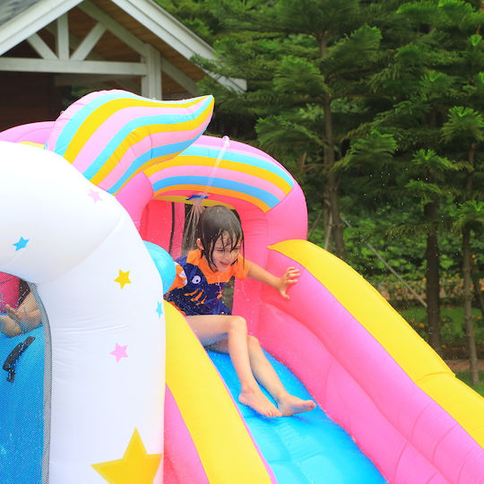 Fun Baby Inflatable With Trampoline