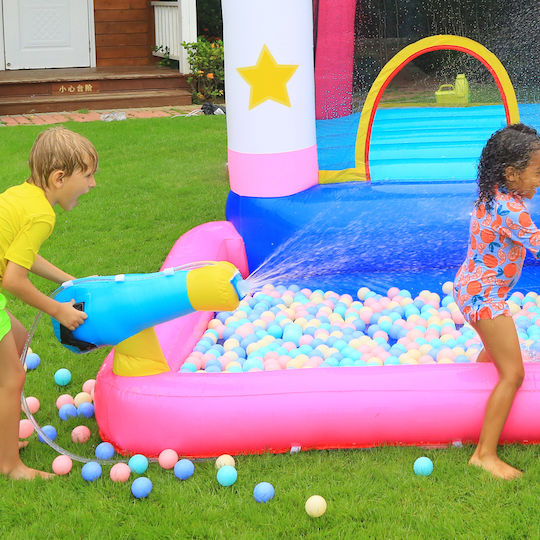 Fun Baby Inflatable With Trampoline