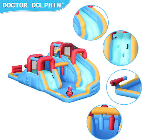 Fun Baby Inflatable With Trampoline & Slide