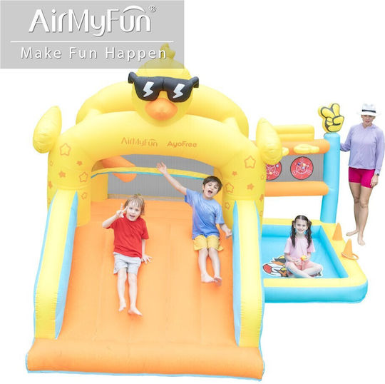 Fun Baby Inflatable With Trampoline & Slide