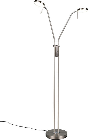 Trio Lighting Monza Stehlampe Silber