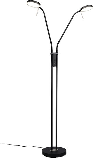 Trio Lighting Monza Floor Lamp Black