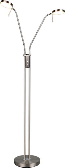 Trio Lighting Monza Stehlampe Silber