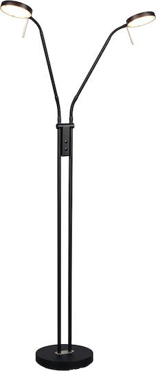 Trio Lighting Monza Floor Lamp Black