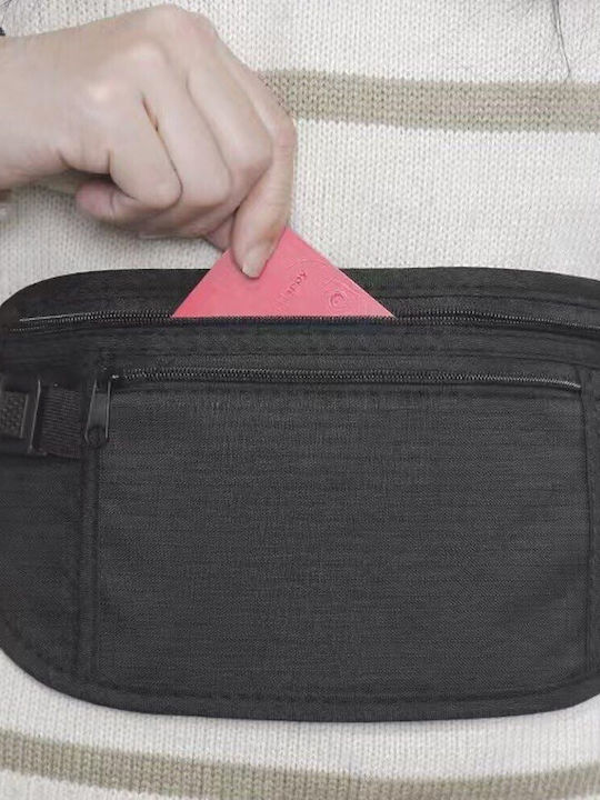 Men's Travel Wallet Black