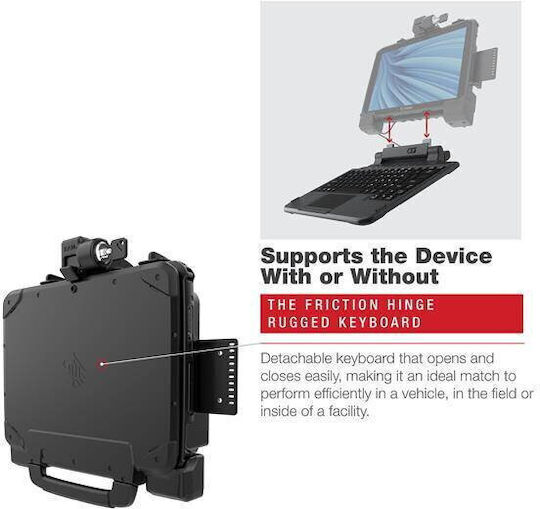 Ram Mounts Ram Powered Locking Dock Zebra Et8x 2-in-1 Tablet Mehrfarbig