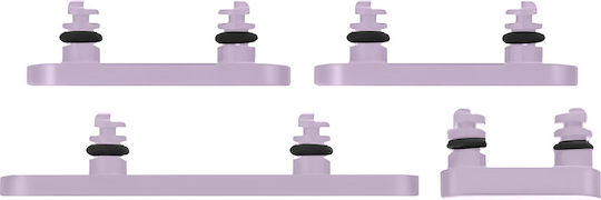 Clappio Replacement Side Buttons Iphone 17 Power Volumes Action Lavender
