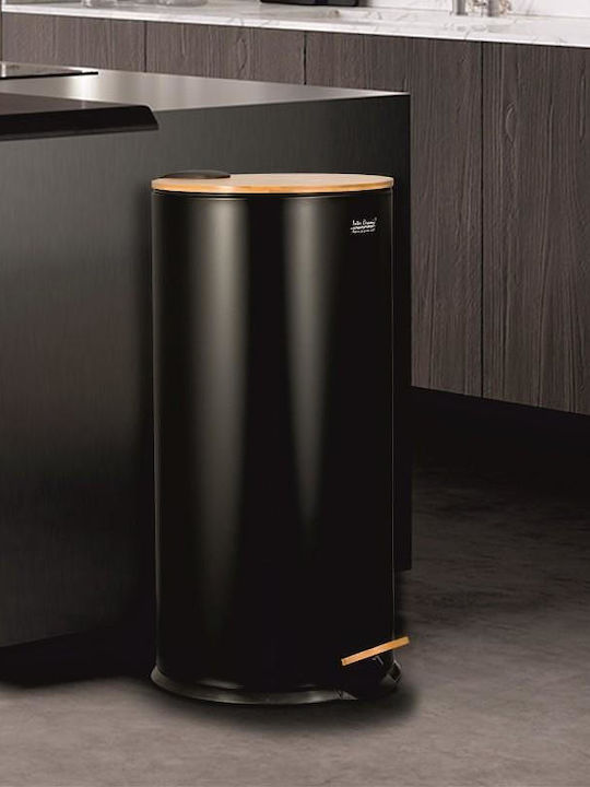 Inter Ceramic Metallic Bathroom Bin 30lt