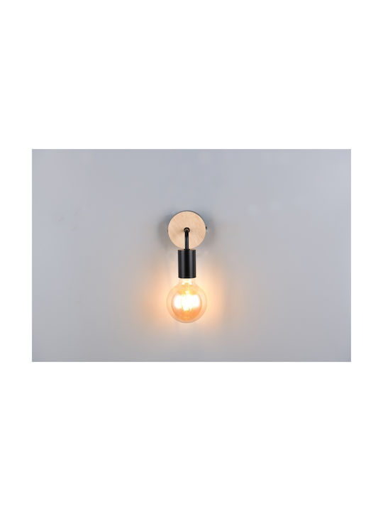Trio Lighting Lampă De Perete Vintage Neagră