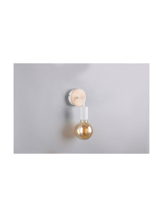 Trio Lighting Vintage White Wall Lamp