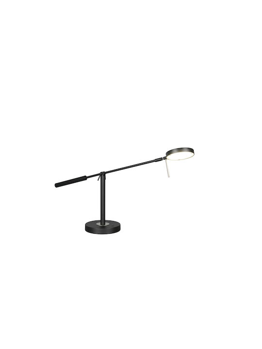 Trio Lighting Monza Φωτιστικό Γραφείου σε Μαύρο Χρώμα