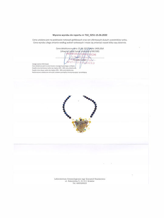 925 Halskette Labradorit Opal Smaragde Zertifikat
