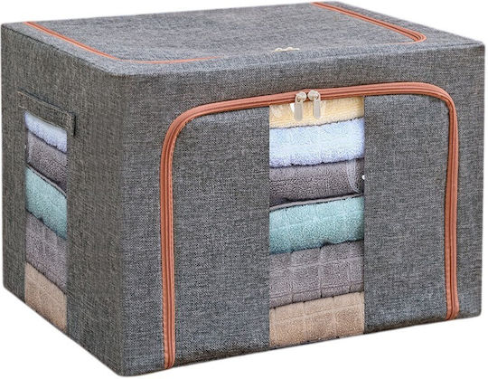 Alista Home Husă de Depozitare din Plastic pentru Pătură/Duvet / Haine în Culoare Gri 60x42x40cm