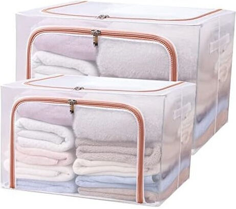Alista Home Casetă Textilă de Depozitare pentru Pătură/Duvet și Haine în Culoare Roșie 50x40x33cm