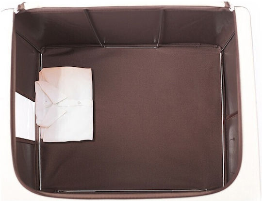Alista Home Casetă Textilă Depozitare pentru Pătură/Duvet și Haine Maro 50x40x33cm