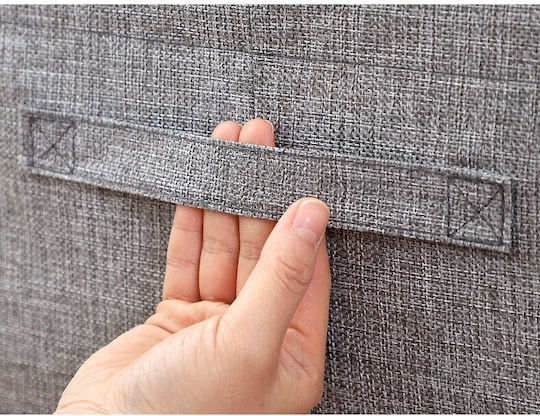 Alista Home Casetă De Depozitare Din Material Textil Pentru Pătură/Duvet / Haine Gri 40x30x20cm