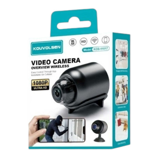 Spy Camera WiFi 1080p with Memory Card Slot