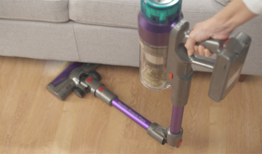 Primo Rechargeable Stick Vacuum 29.6V Turquoise PRVC-40507