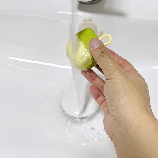 Rola Pentru Scame Alista Home Lavabilă Îndepărtător De Scame În Formă De Cub Plastic Portabil Drăguț 6 X 4.3 X 4.3 Cm Verde Matcha